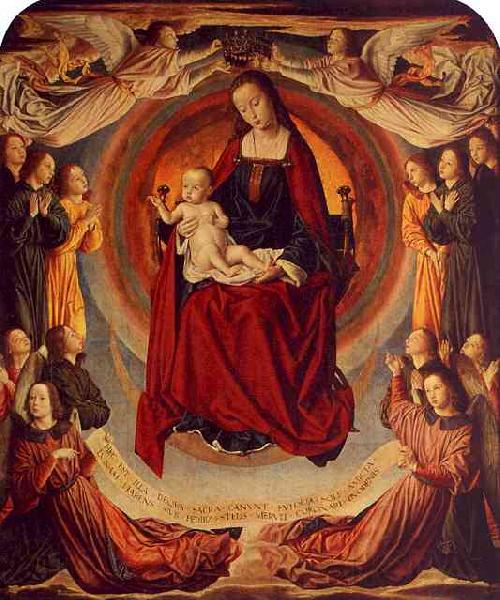 Master of Moulins Coronation of the Virgin